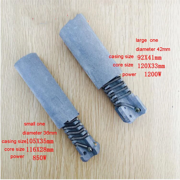 Воздушная пушка с нагревательным элементом из черной керамической основы для биомассового пеллетного котла 220В 850Вт 1200Вт.