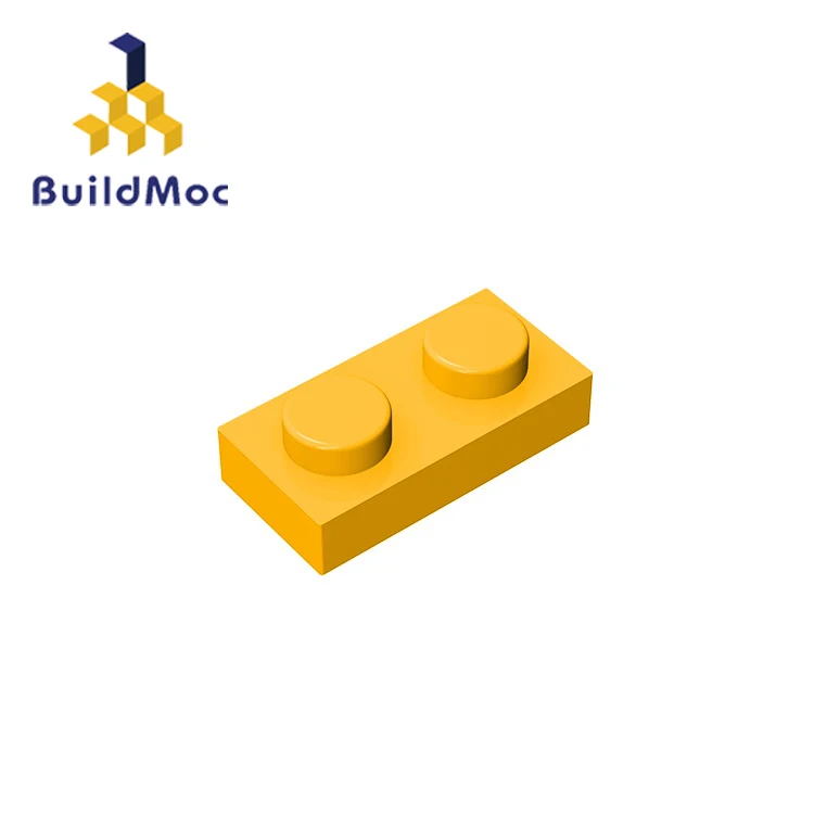BuildMOC 3023 6225-28653 1x2 Technic changgeover Catch для строительных блоков части DIY развивающие творческие подарочные игрушки - Цвет: M0652-10
