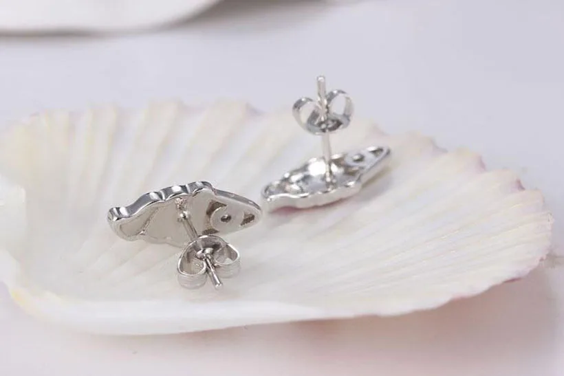 Children 925 Sterling Silver Pink Enamel Cute Ice Cream Small Stud Earring For Baby Kids Girls Party Korea Jewelry | Украшения и