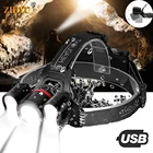 2000 люмен фары CREE XML 6 светодиодный1 T6 головная лампа вспышка светильник фонарь головной светильник 18650 Батарея USB Перезаряжаемые Кемпинг Фонари