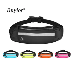 buylor sports waist pack women men running belt waist bag waterproof fanny pack wallet men pouch belt portable phone holder gym free global shipping