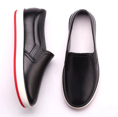 Сапоги Aleafalling женские короткие прочные резиновые до щиколотки на плоской подошве