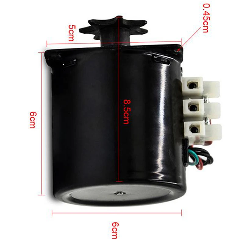 Ac220V 2 5 R/Min инкубатор автоматический двигатель поворота яйца шестерни замедление
