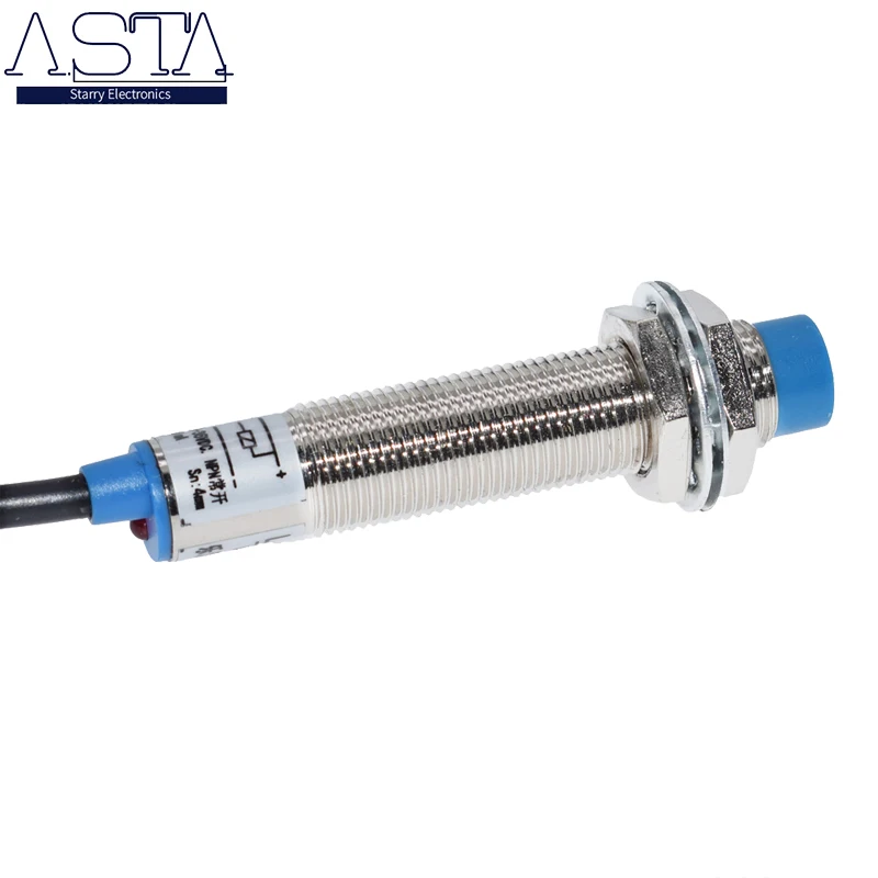 LJ12A3-4-Z/BX Новый индуктивный датчик обнаружения NPN DC 6-36 в | Электронные компоненты и