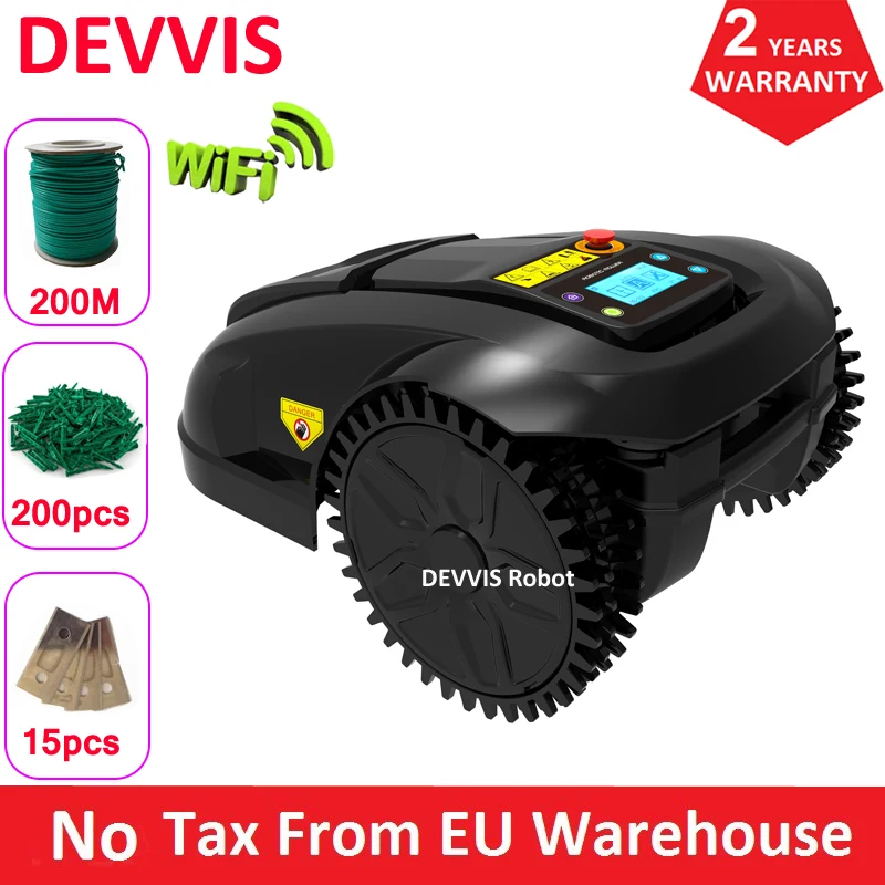 Садовая газонокосилка Беспроводная Автоматическая фотогазонокосилка E1800T с