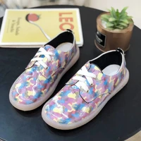 women shoes sneakers flats fashion lace up round toe running sport sneakers comfort casual shoes zapatos de mujer plus size
