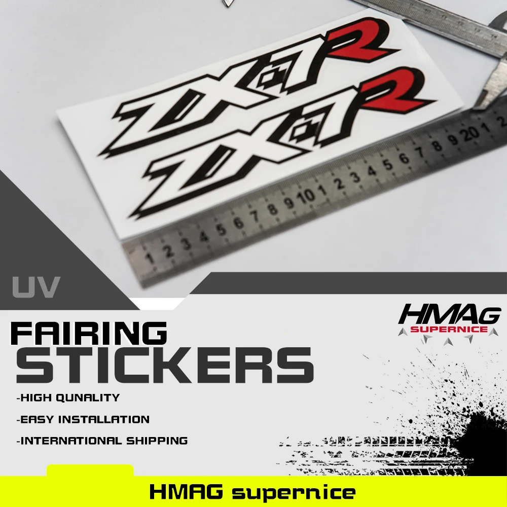 

Motorcycle Fairing Upper Fairing Decals Stickers 3M Sticker 1Pair For Kawsaki ZX7R ZX 7R