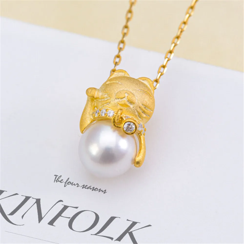 

1PCS S925 Sterling Silver Pearl Tray Charm Connector Bail Pendant Clasp DIY Necklace Jewelry Making Accessories