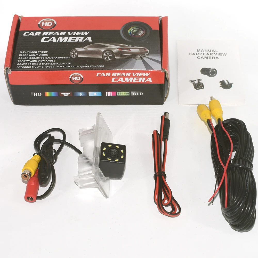 ZJCGO HD CCD Автомобильная камера заднего вида для парковки с ночным видением
