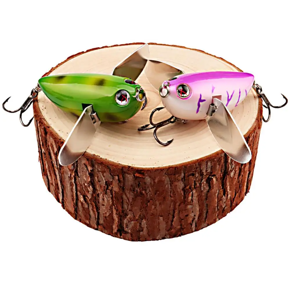 

6cm 12.7g Floating Topwater Fishing Lure Wobbler With Wings Artificial Bait Hard Bait Professional Fishing Lure Fishing Tackles