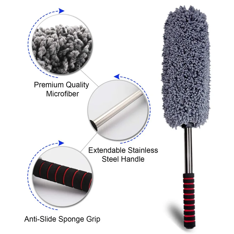 Автомобильный пылеочиститель 360 градусов многофункциональная Чистящая