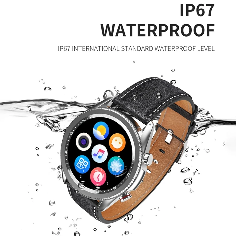 

M98 Smart Watch Bluetooth Call Heart Rate Blood Pressure Monitor Waterproof Fitness Tracker Sports Smartwatch