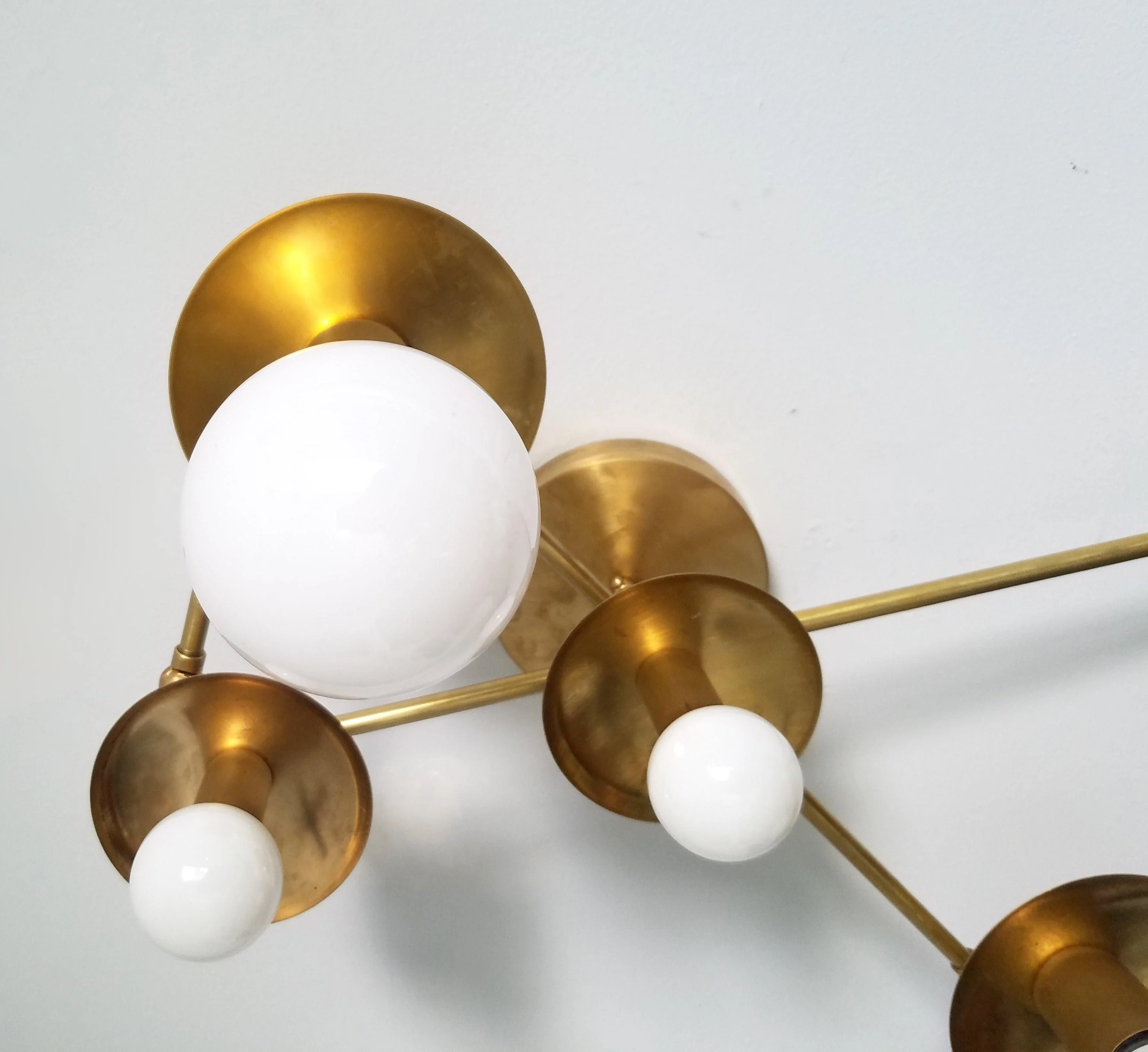 Горячая продажа медные креативные простые скандинавские Настенные светильники