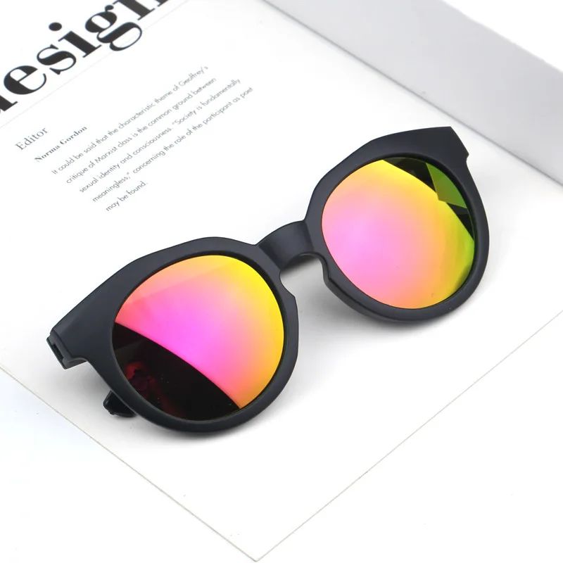 

2022 Kids Star Cartoon Round Color Sunglasses Baby Girl Boy Uv400 Goggles Outdoor Kids Summer Beach Holiday Glasses