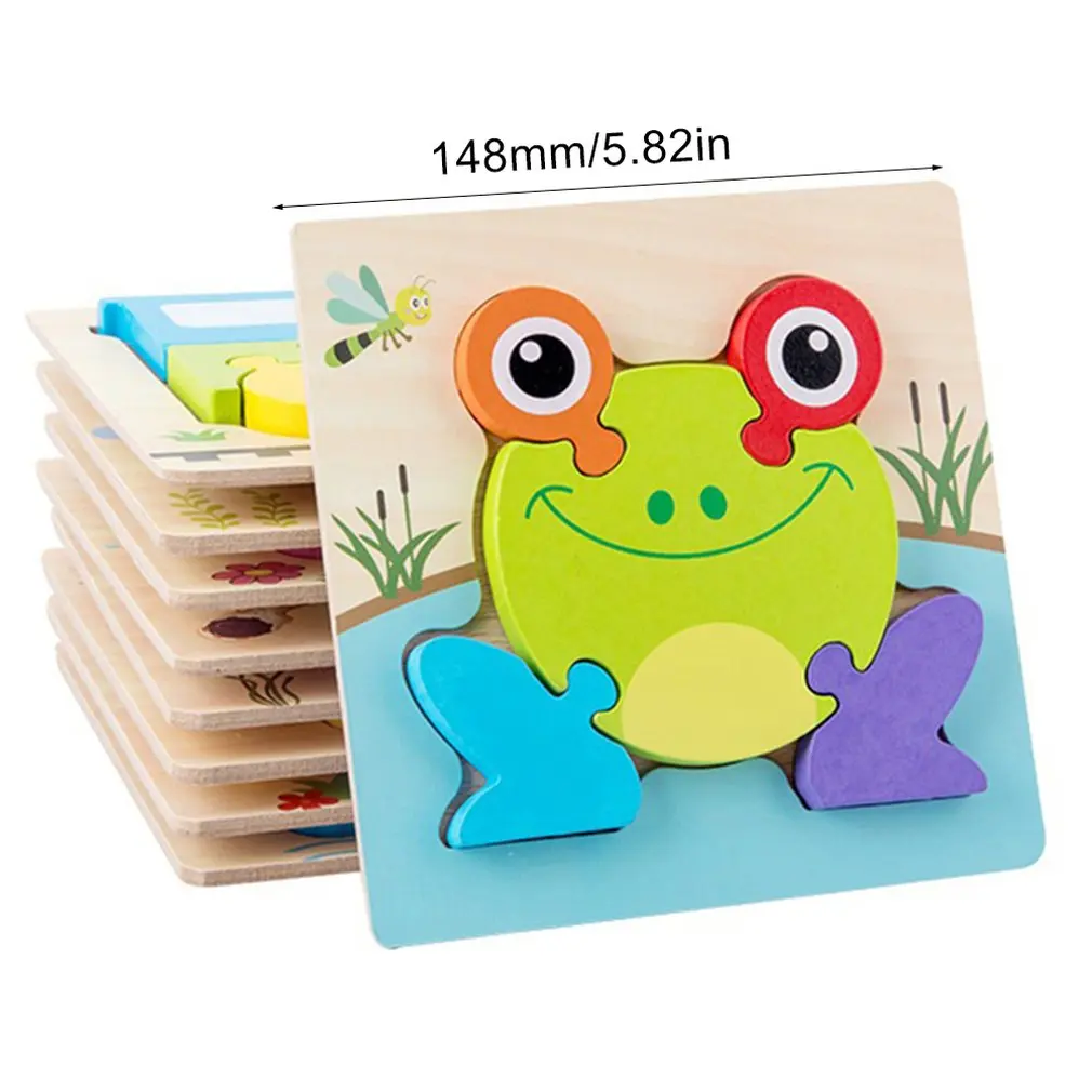 

Children Jigsaw 3D Puzzle Stereo Intelligence Development Boys And Girls Wooden Early Childhood Toys Educational Toys