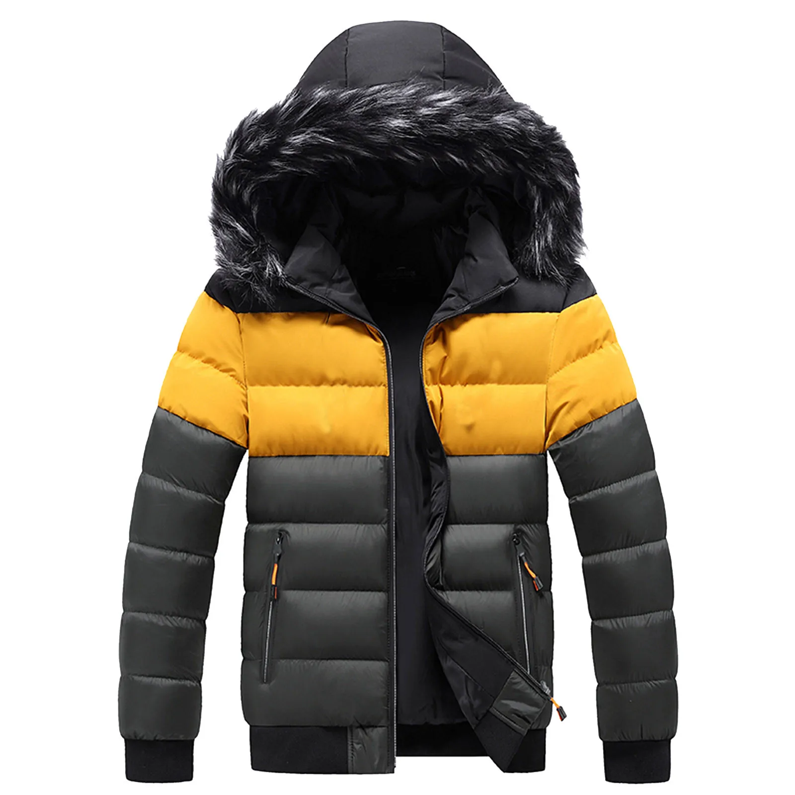 

DAIGELO Men Winter Warm Hooded Softshell For Windproof Soft Coat Shell Jacket Jacket For Men Style