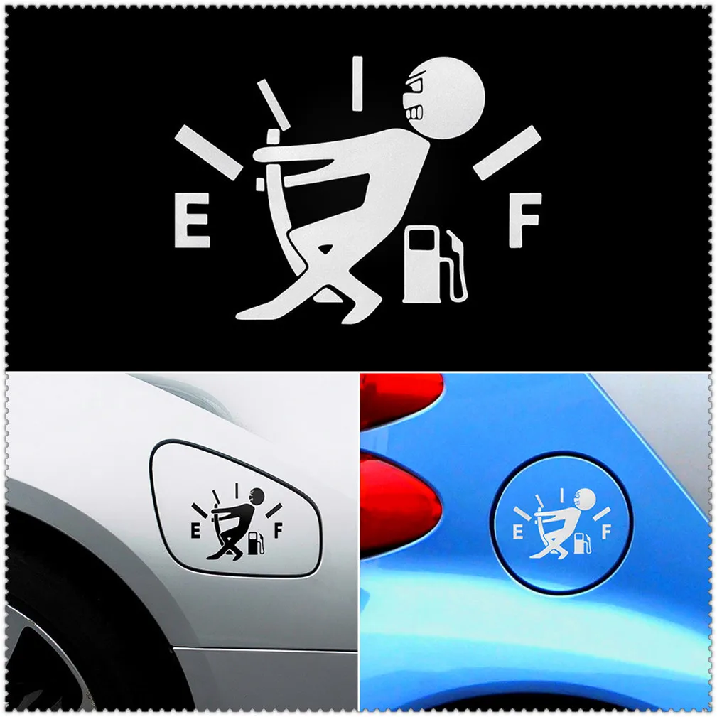 car oil Fuel Tank Vinyl Sticker Decal for Volkswagen VW POLO Golf 4 6 7 CC Tiguan Passat B5 Touareg2 GolfA5 GT | Автомобили и