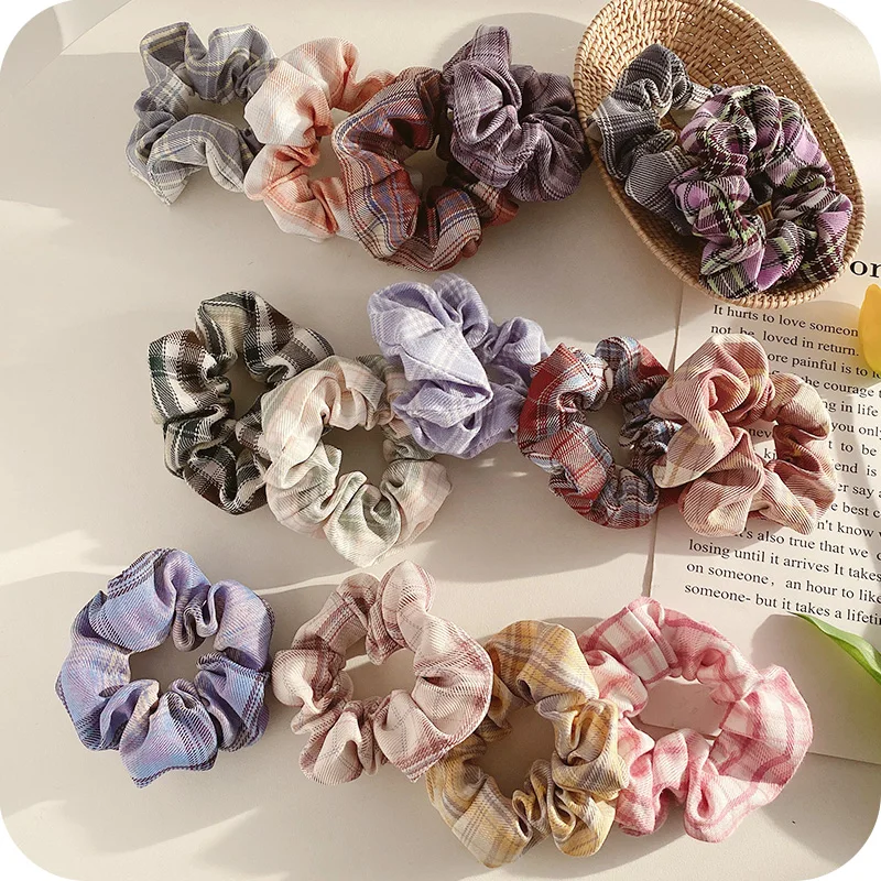 

Hair Band Pork Intestine Ring Simple JK Cloth Korean Style Large Intestine Headband Female Korean Ins Internet Celebrity