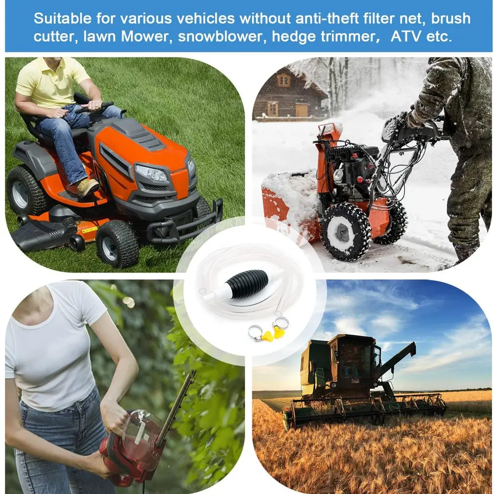 Автомобильный Ручной бензиновый сжатие стандартная трубка двойной обратный