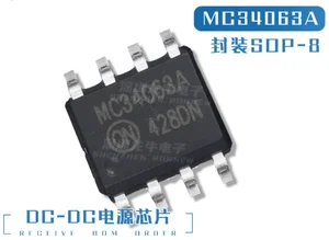 MC34063ADR2G SOP8 package 1.5A DC-DC power supply regulator chip original spot