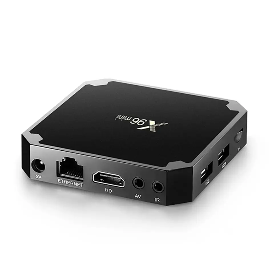 X96 Мини ТВ приставка Android 7.1.2 wifi 4K HD Смарт-приставка 1G 8G или 2G 16G Amlogic S905W