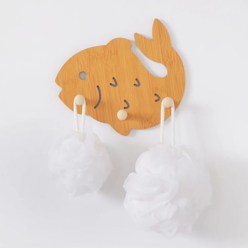 Деревянный белый любовь и крючок в виде птицы халат брелок шляпу вешалка стены