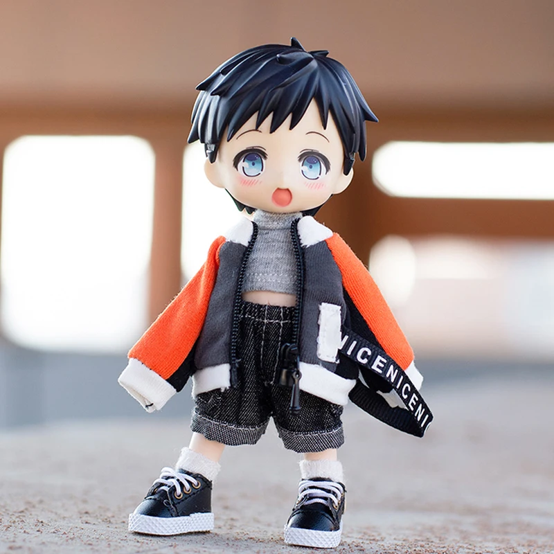 Одежда для куклы Ob11 повседневная трендовая цветная стандартная бейсбольная