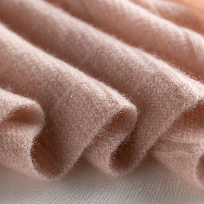 

Hot Sale 100% Goat Cashmere Knitting Scarf Woman 200*50cm 2020 Winter Autumn New Fashion Thick Warm&Soft Scarves for Ladies