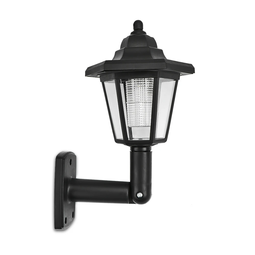 Светодиодная шестиугольная винтажная лампа на солнечной батарее уличный