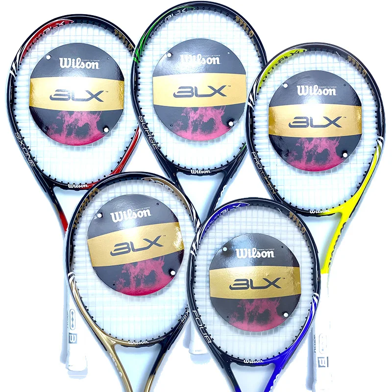 

Теннисная ракетка для взрослых, профессиональная тренировочная сумка для одной ракетки для мужчин и женщин, светильник амортизирующая руч...