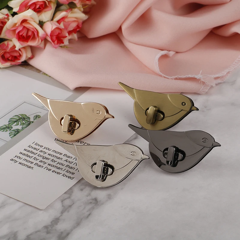 1 шт. птица металлическая застежка-защелка Поворотный замок для DIY сумка Запчасти