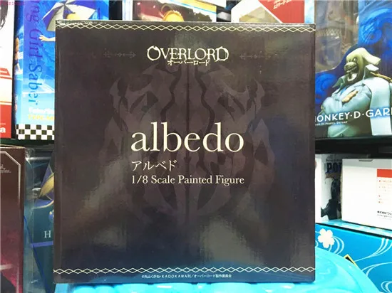 

New Overlord albedo with pillow Sexy girls Anime PVC Action Figures toys Anime figure Toys Anime figure doll For Kids Gifts