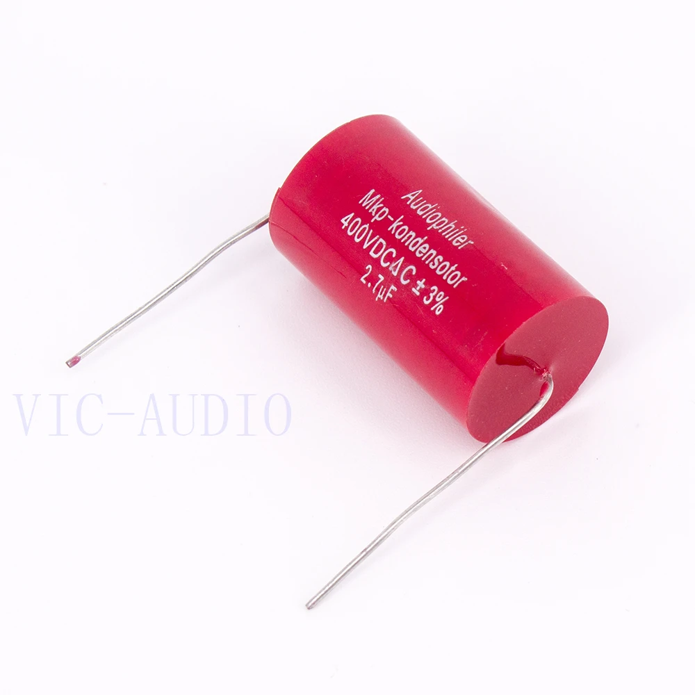 5 шт. конденсатор Audiophiler Mkp с алюминиевой крышкой 2 7 мкФ 400VDC HI-FI Лихорадка