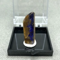 100 natural rare australian iron opal photographed in wet water state gem mineral specimen quartz gemstones box size 5 2 cm