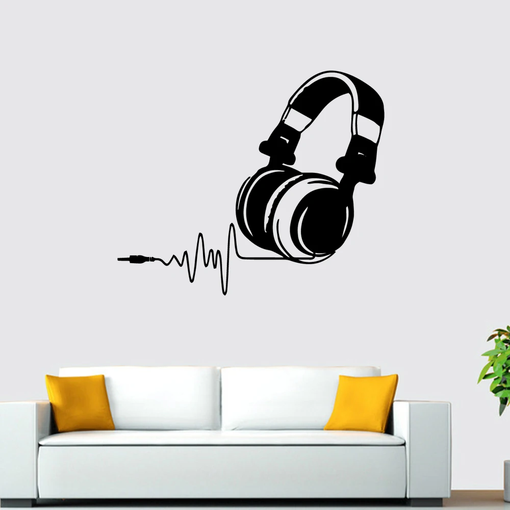 Мультфильм Стиль музыка мультфильм настенные наклейки ПВХ росписи Искусство Diy