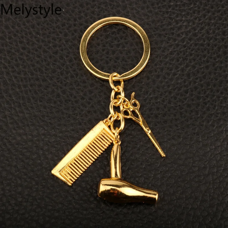 2019 подарок для парикмахерской брелок в стиле ретро ювелирные изделия мини