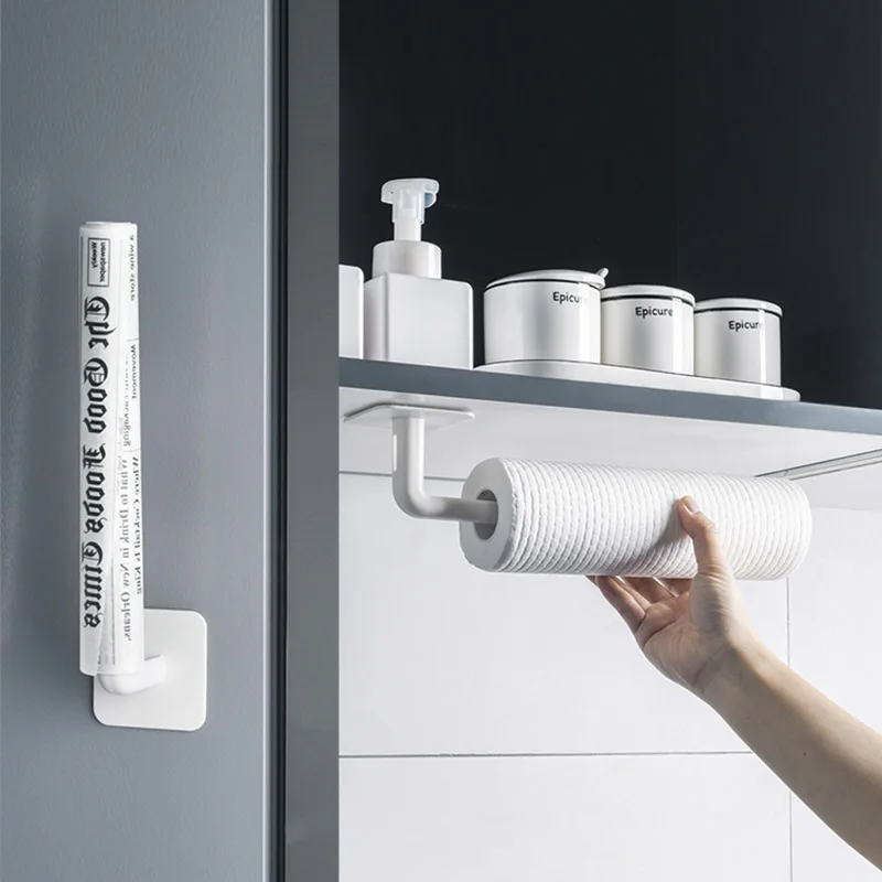 

Multifunctional Hooks Sticky Hook Storage Hanging Self Adhesive Household Practical Wall Door Strong Hanger RackStorage Holder