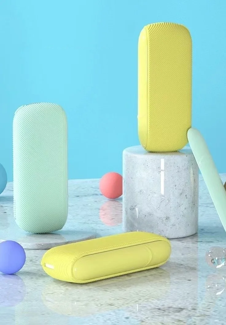 

Силиконовая боковая крышка Shine Cap для IQOS 3,0 Duo, защитный чехол для IQOS 3, внешние аксессуары