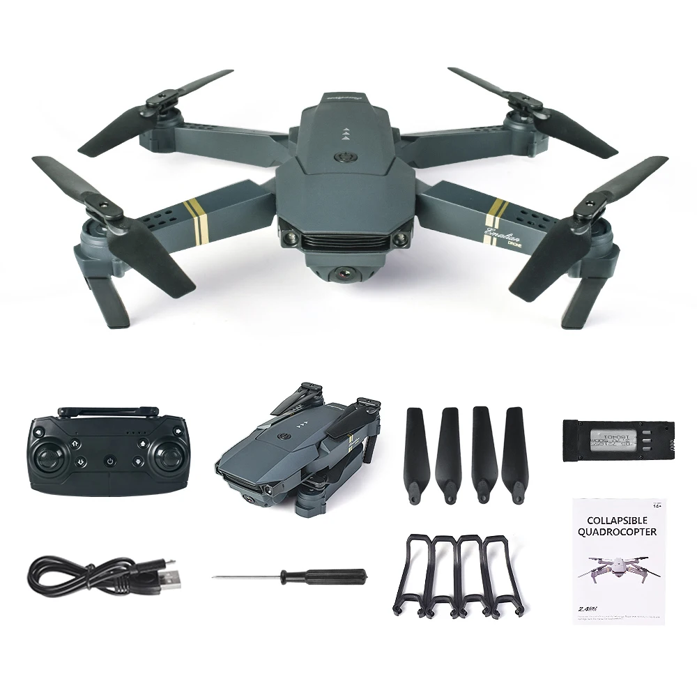 WIFI FPV с широкоугольной HD-камерой 1080P режим удержания высоты Складная рукоятка