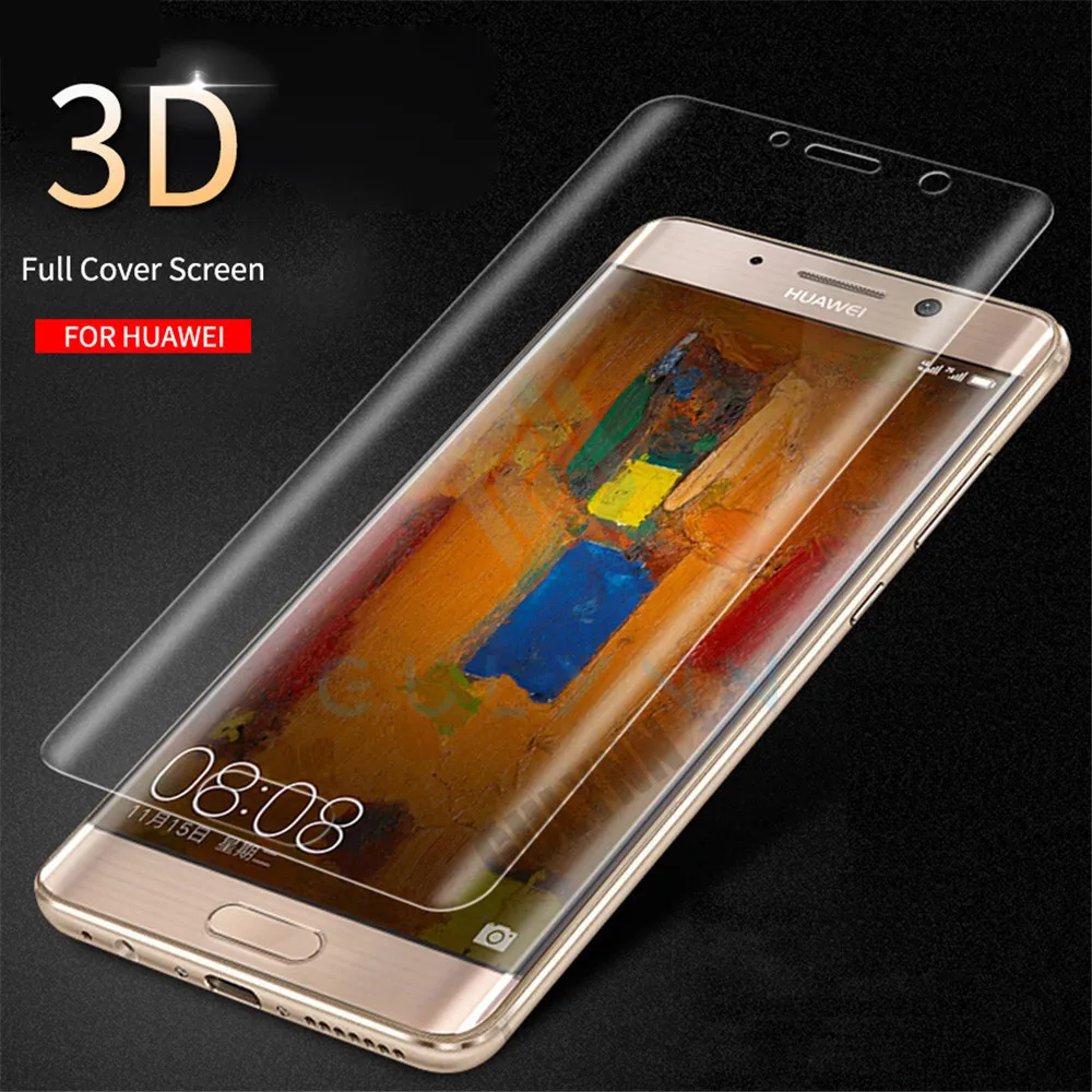 Мягкая полностью покрывающая Гидрогелевая пленка защитная для huawei Honor 10 9 8 V10 Lite Защитная пленка для экрана для huawei P9 8 Lite(не стекло