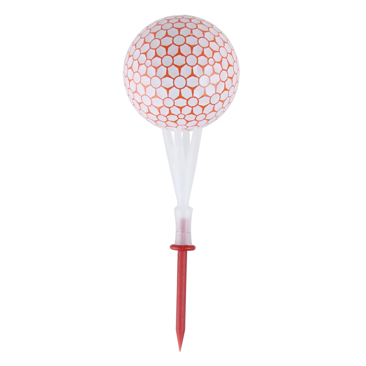 

32PCS 8 More Yards Plastic Tees with 4 Color Gives golfers consistent tee depth gaining distance and accuracy