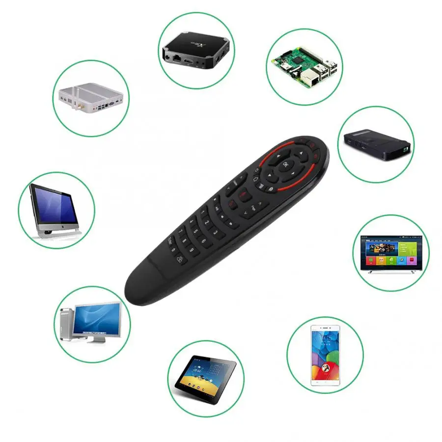 universal remote control G30S USB 2.4G Wireless Transmission Intelligent Voice Remote Controller with 6-axis Gyroscope Sensor |