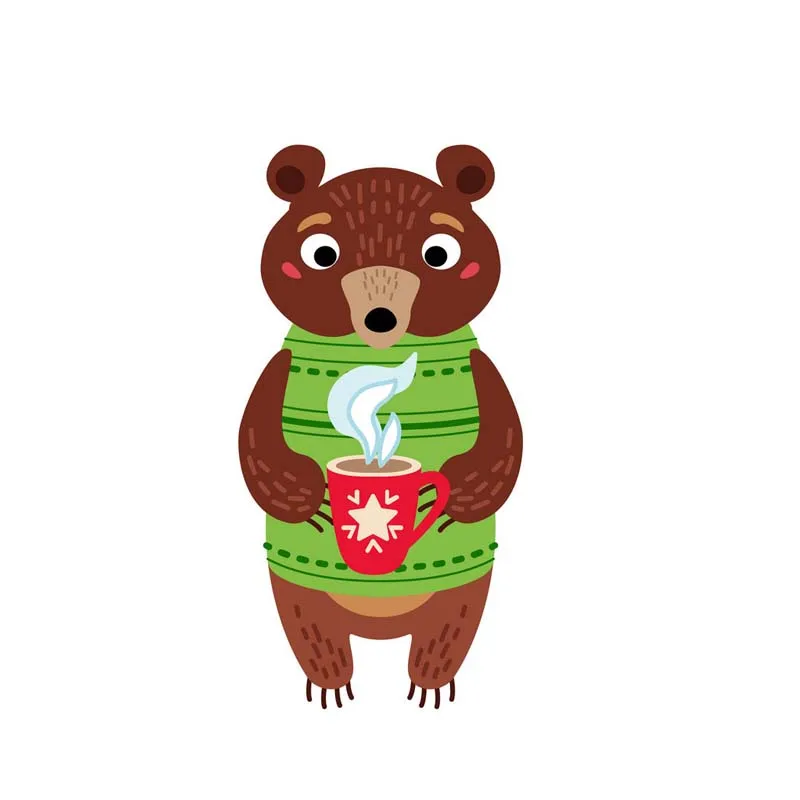 Рельефная фотография для выбивания альбомов чашки чая с животными трафарет 2019 |