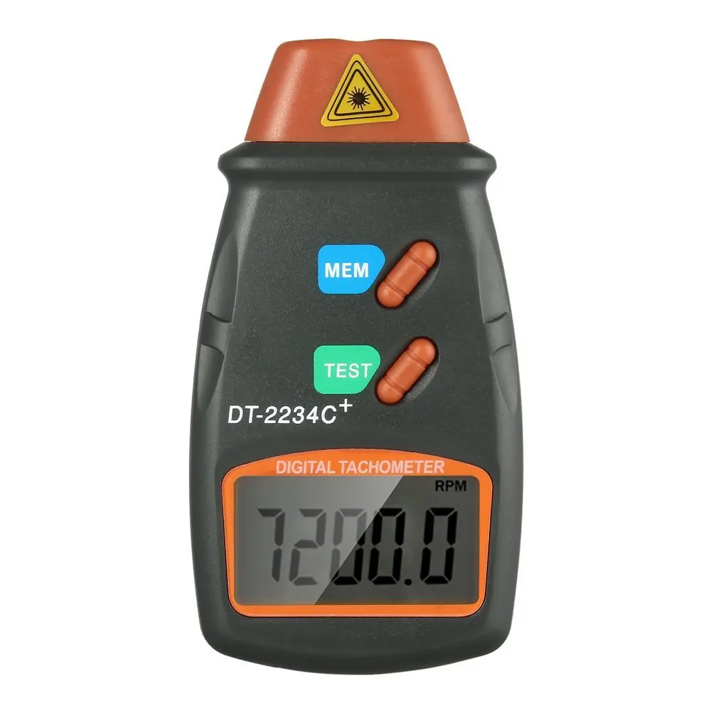 

Universal Digital Laser Tachometer Non Contact RPM Tach Digital Laser Tachometer Speedometer Speed Gauge Engine Practical Tool