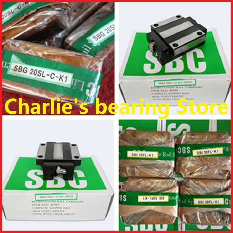 1 шт. 100% новый корейский SBC линейный направляющий подшипник скольжения SBG45SLL для