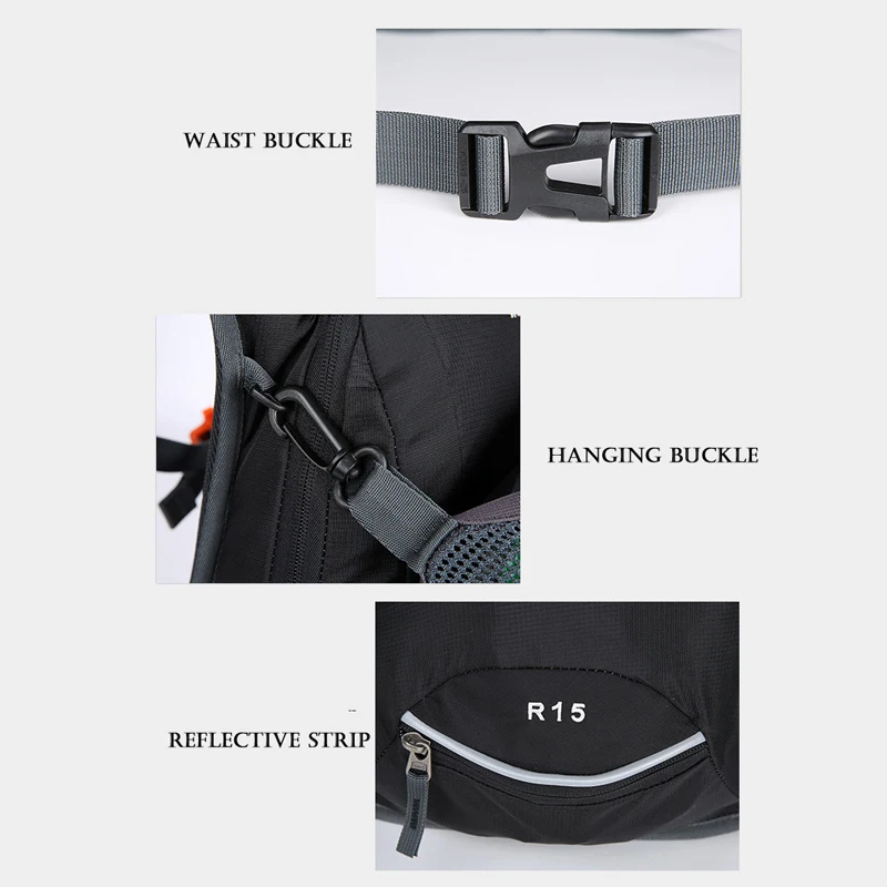 Эргономичный водонепроницаемый велосипедный рюкзак AoLuHeng вентилируемый