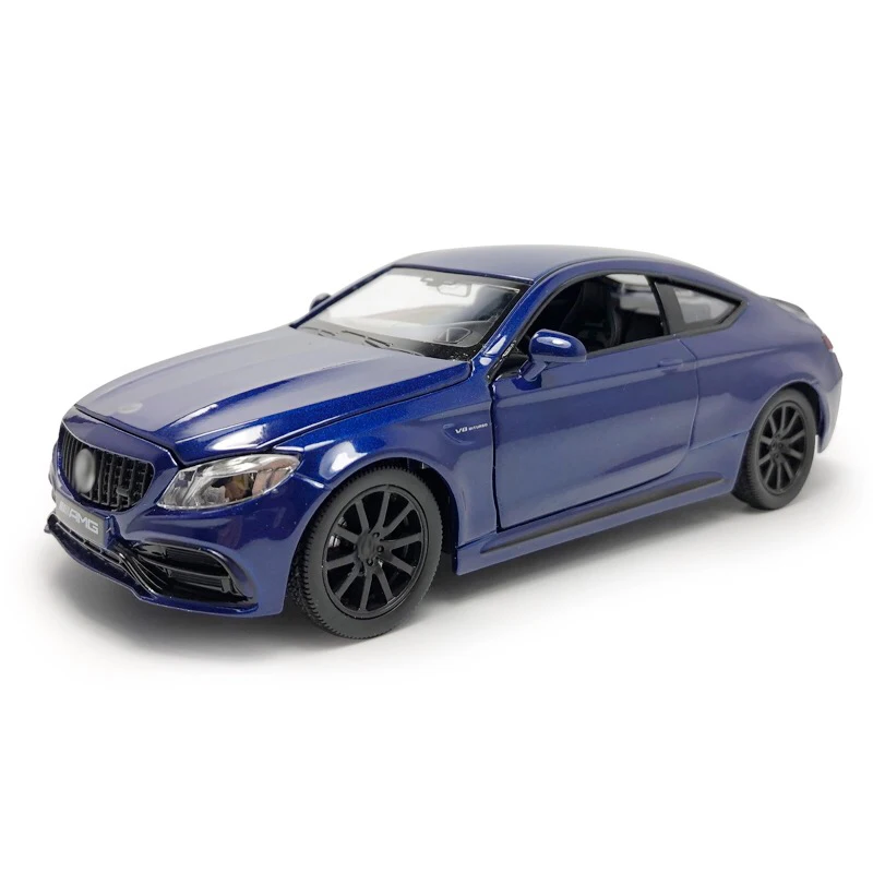 Модель автомобиля HOMMAT 1:32 масштаб Mercedes C63S AMG купе сплав металл литье под давлением