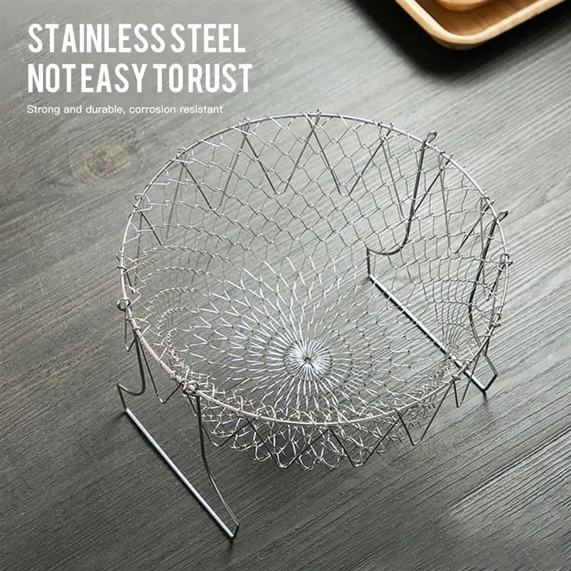 

Foldable Filter Basket Mesh Filter Kitchen Accessories 1PCS