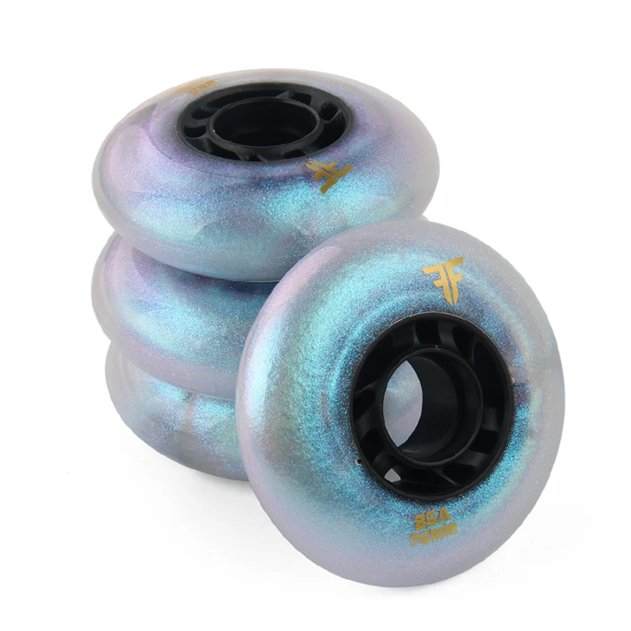 Роликовые коньки Starry Sky & Galaxy устойчивые к скольжению колеса 86A Slalom 72 76 80 мм шины
