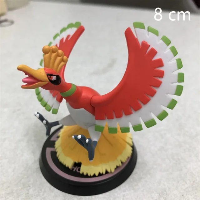 8cm Большой размер X Y Hydreigon Entei Genesect Raichu pika аниме экшн& toyp Покемон Фигурки Коллекция Модель игрушки подвижная база - Цвет: 8cm